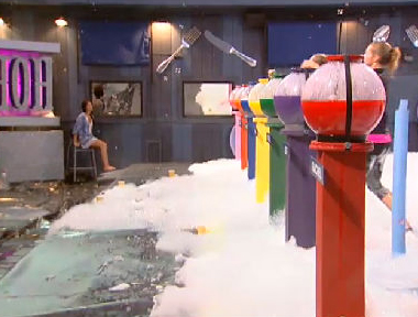 Fish Bowls in HOH competition at midpoint