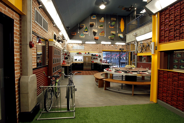 View of the Big Brother House