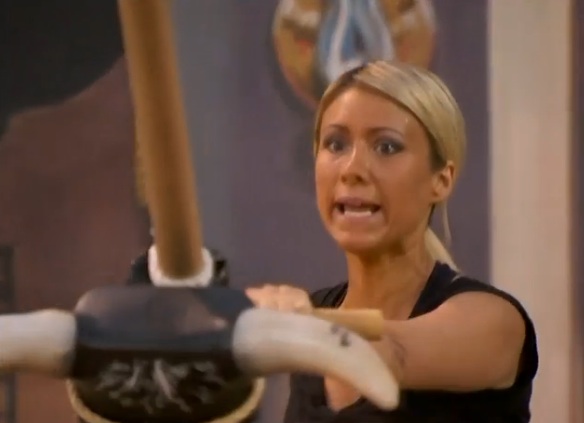 GinaMarie confirming with production that she won HOH