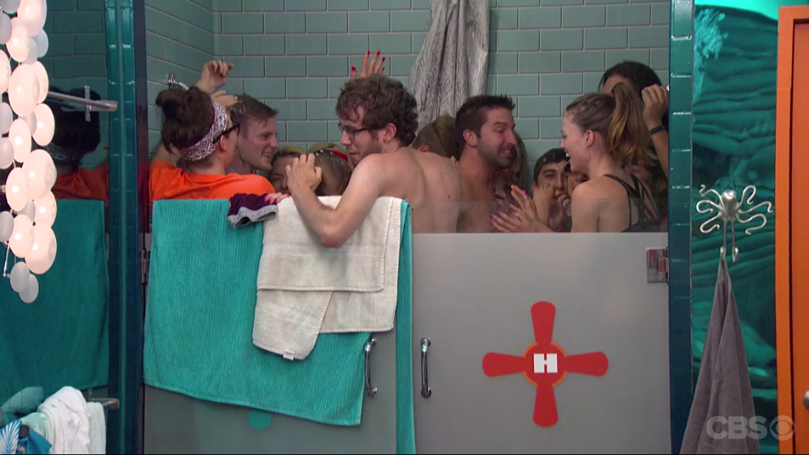 Gronk shower party