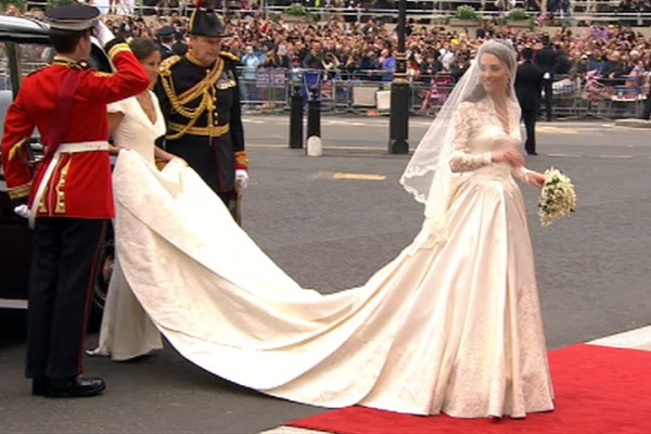 Catherine's wedding dress